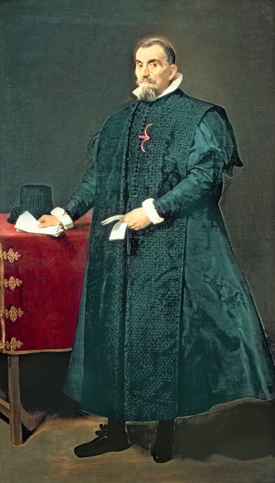 Portrait of Don Diego de Corral y Arellano (1570-1632) by Diego Velázquez